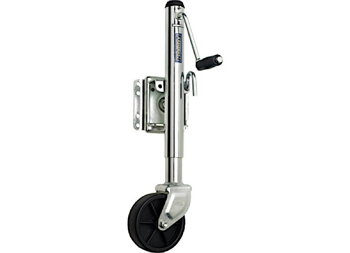 Fulton Utility Trailer Jack, Side Mount, 1,200 lbs. Lift Capacity, Sidewind, Bolt-On, 10 Inch Travel  • XP10 0101