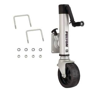Fulton F2 Marine Trailer Jack, 1,600 lbs. Lift Capacity, Sidewind, Bolt-On Side Mount, 10 Inch Travel  • 1413040134