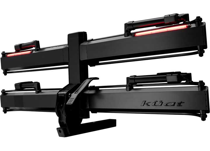 Kuat Piston X 2in Led Dual Ratchet Platform Rack W/kashima - 2 Bike - Galaxy Gray  • PX22G