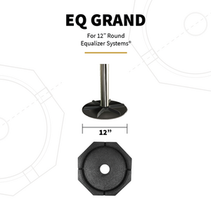 SnapPad EQ Grand - 4 Pack - Jack Pads  • EQ12SP4