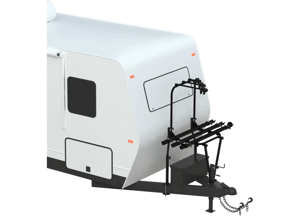 Arvika A-frame Bike Rack For Travel Trailers For 3 Bikes  • 7003AF