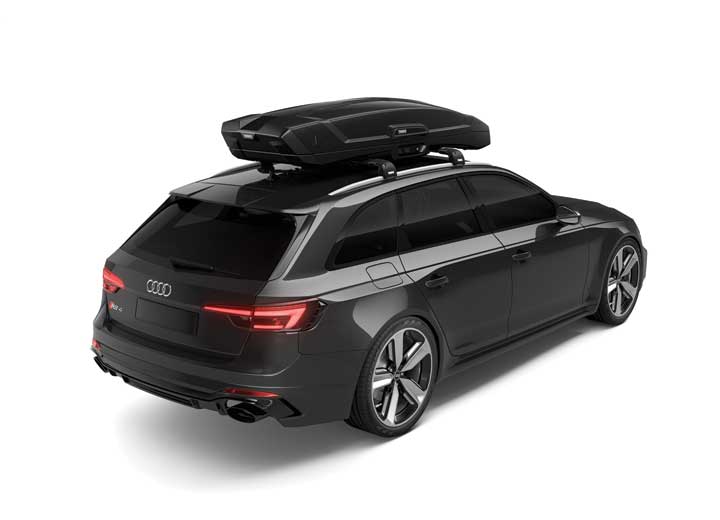 Thule Vector M Rooftop Cargo Carrier, Black, 13 Cu Ft • 613201