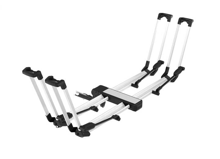 Thule Helium Platform XT 2 2-Bike Hitch Mounted Bike Carrier, Silver  • 904011