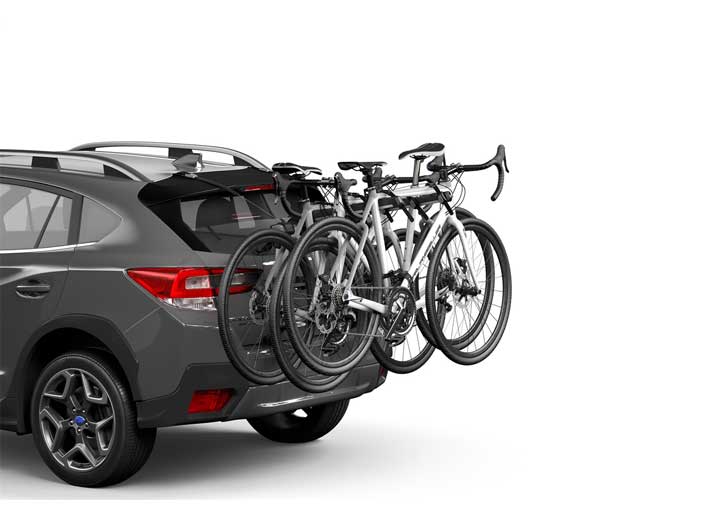 Thule Outway Hanging 3-bike Trunk Bike Rack Black/aluminum • 995005