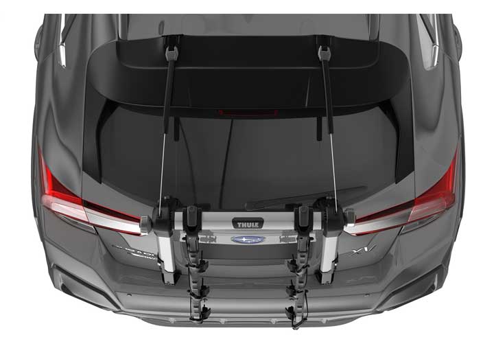 Thule Outway Hanging 3-bike Trunk Bike Rack Black/aluminum • 995005