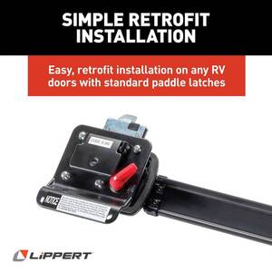Lippert LatchXtend RV Door Handle Extension • 2022301969