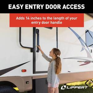 Lippert LatchXtend RV Door Handle Extension • 2022301969