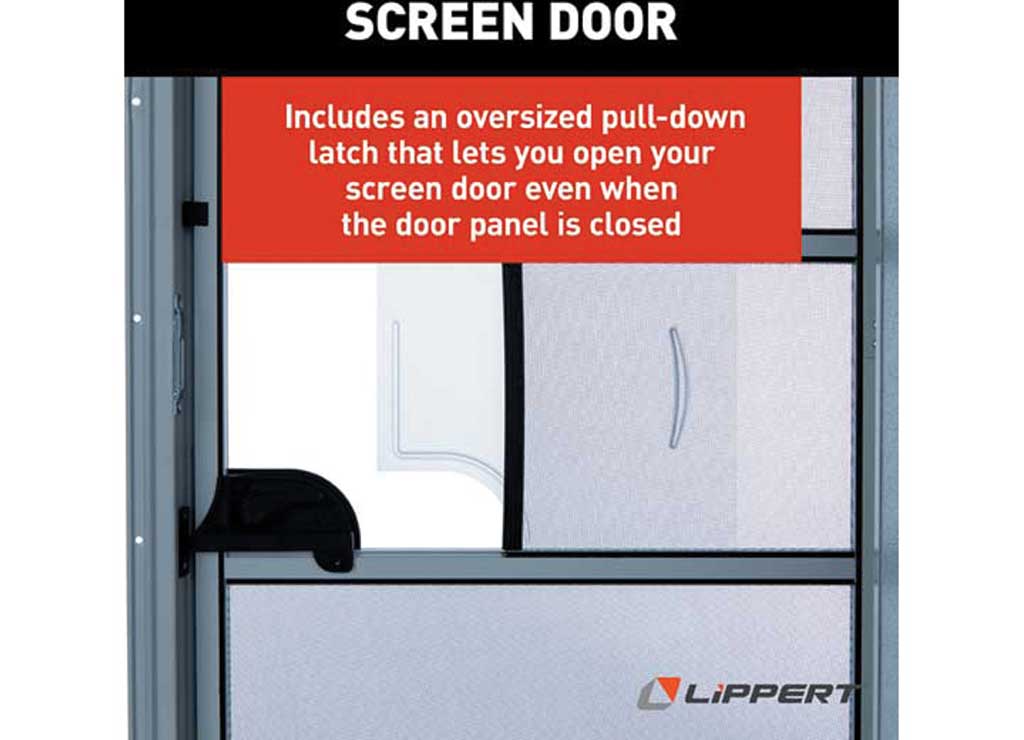 Lippert RV Entry Door - Radius, Right Hand Orientation, 28