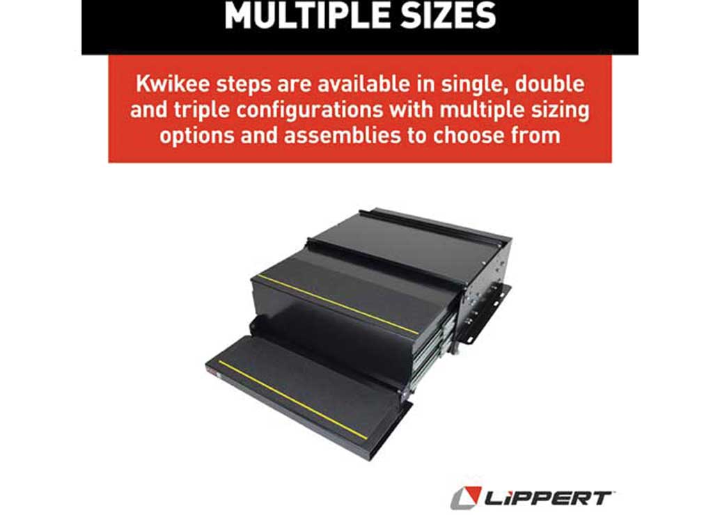 Lippert 42 Series Slide Style Step Assembly with Logic Control Unit and No Switch Kit  • 372779