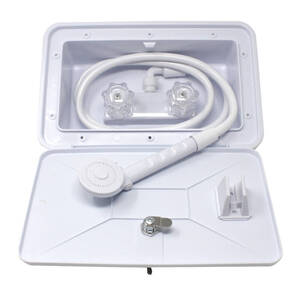 Lasalle Bristol White Exterior Shower Box with Hose  • 74800601W