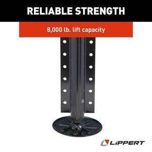 Lippert Level Up Hydraulic Landing Gear Jack, 8,000 lbs Capacity • 195860