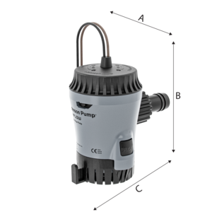 Johnson Pump Aqua Void Electro-Mag Combo - 12V, 500 GPH  • 10-13637-01