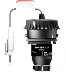 Johnson Pump Aqua Void Electro-Mag Combo - 12V, 800 GPH • 10-13637-02