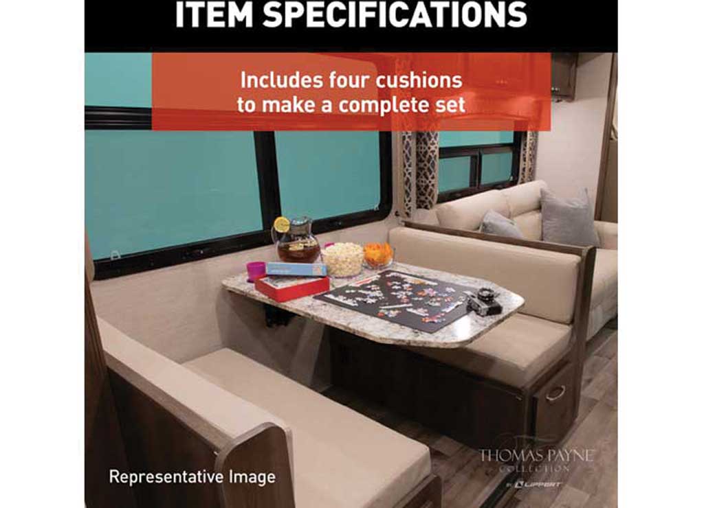 Thomas Payne RV Dinette Cushions - 44