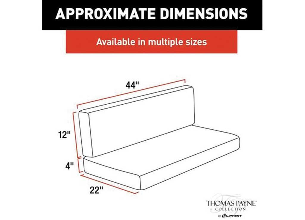 Thomas Payne RV Dinette Cushions - 44