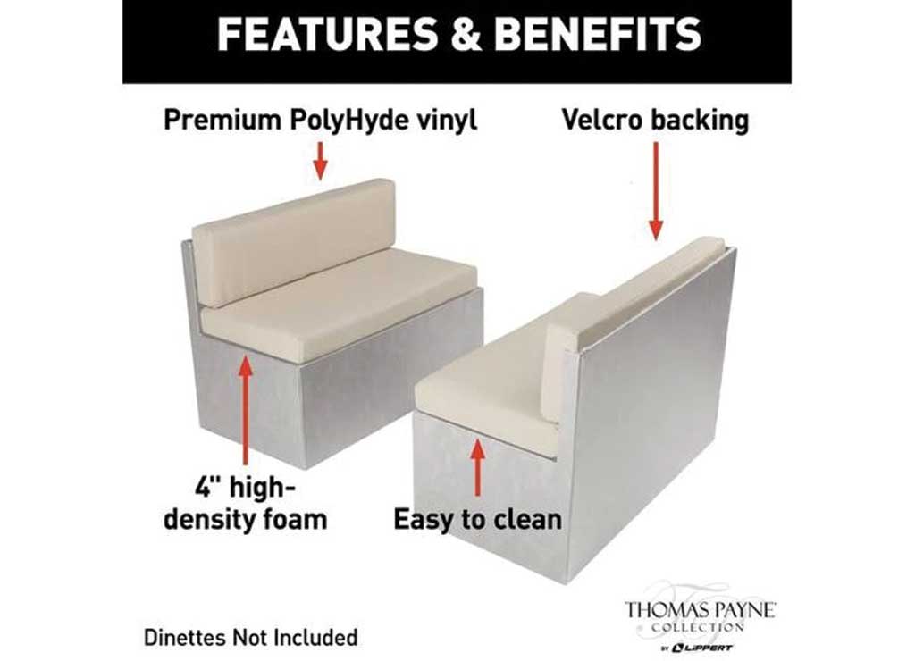 Thomas Payne RV Dinette Cushions - 44