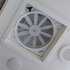 Furrion RV Roof Vent Fan with Lid Install Kit - 14