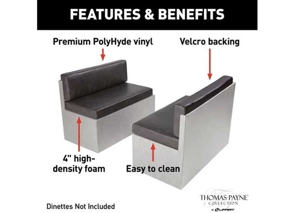 Thomas Payne RV Dinette Cushions - 38
