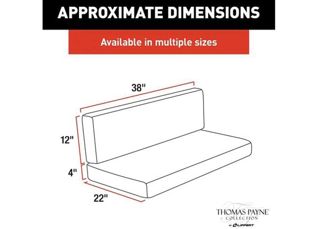 Thomas Payne RV Dinette Cushions - 38