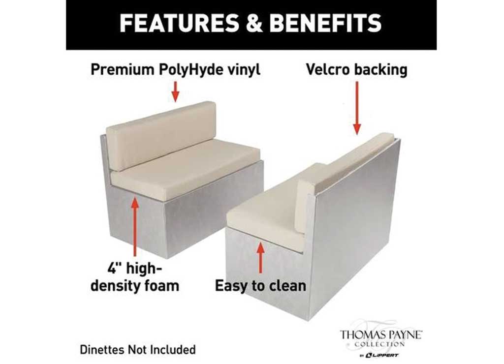 Thomas Payne RV Dinette Cushions - 38