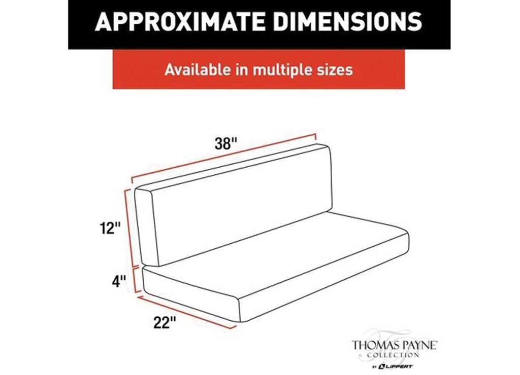 Thomas Payne RV Dinette Cushions - 38