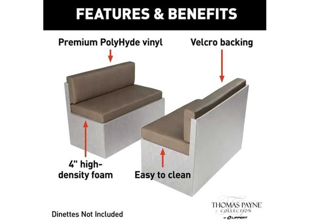 Thomas Payne RV Dinette Cushions - 38