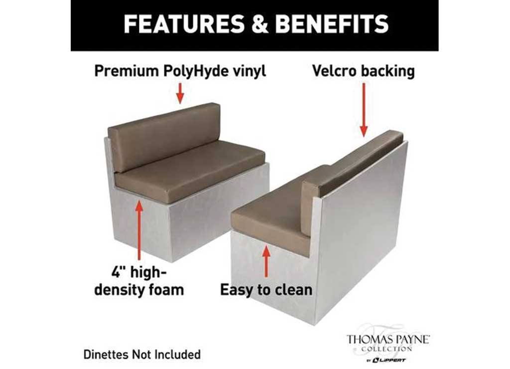 Thomas Payne RV Dinette Cushions - 42