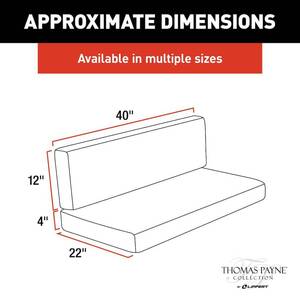 Thomas Payne RV Dinette Cushions - 40