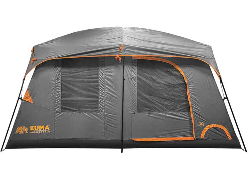 Kuma Outdoor Gear Bear Den 9-Person Cabin Tent  • 485-KM-TEBD-GO-9