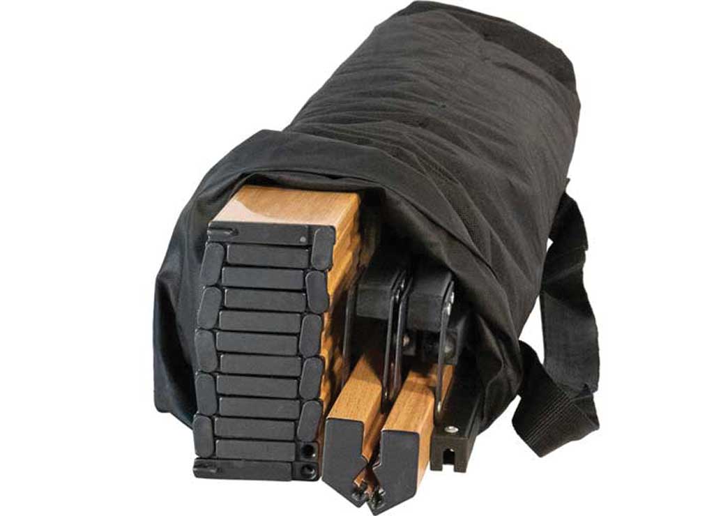 Kuma Outdoor Gear Camp Crew Coffee Table - Bamboo/Black  • 889-KM-CCCT-BAM