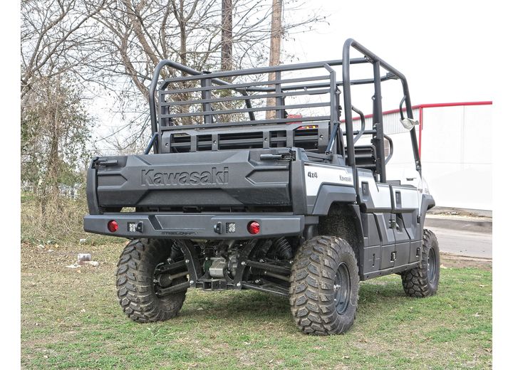 Steelcraft UTV Rear Bumper Replacement, Fine Textured Black, 15-25 Kawasaki Mule • 65-2000