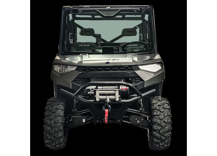 Thumper Fab Polaris Ranger EXTREME Front Winch Bumper - Black • TF010502-BK