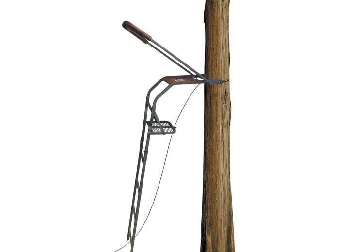 Trophy Treestands Highview Maxgrip Deluxe 16 ft Ladderstand  • HVL100R