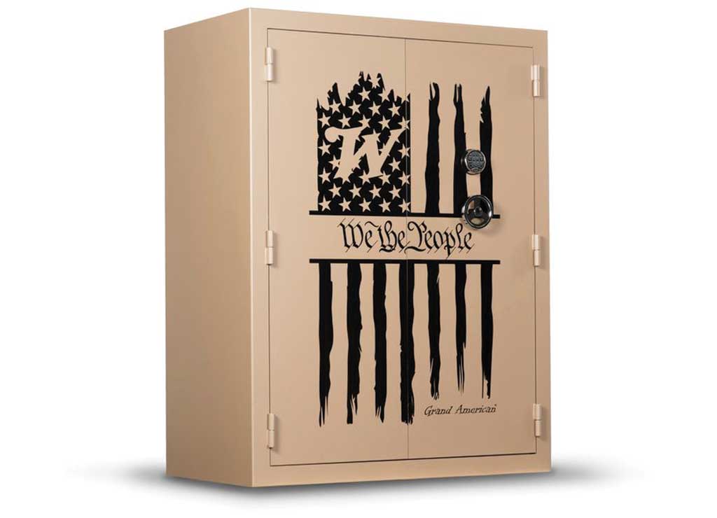 Winchester Grand American 60 +16 Fireproof Gun Safe, 60-Minute, Tan  • GA-7255-68-4-E