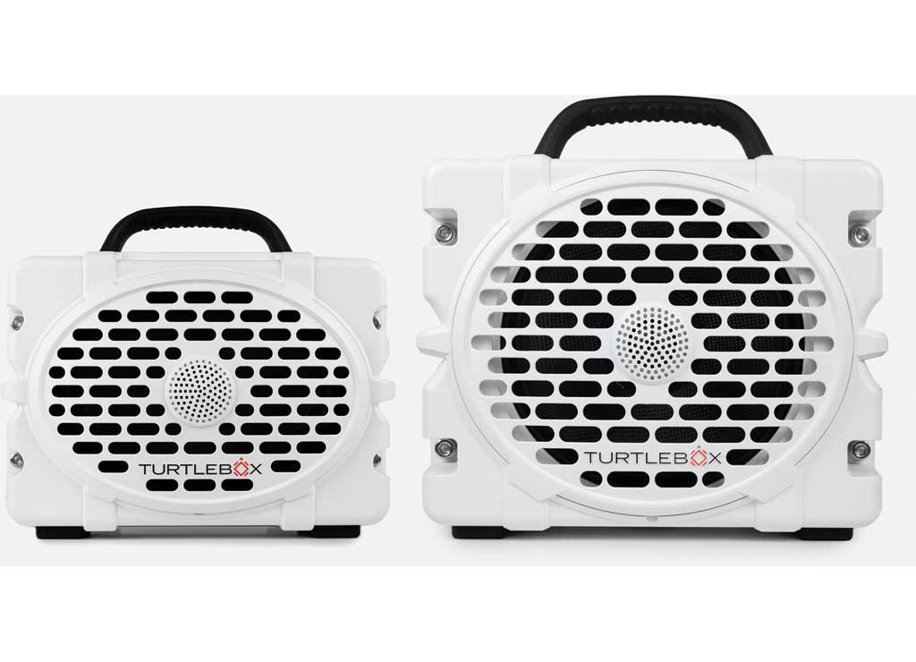 Turtlebox Grande Portable Speaker; Largest, Waterproof And Floats; White  • TB-GRAN-G1-WHT-1