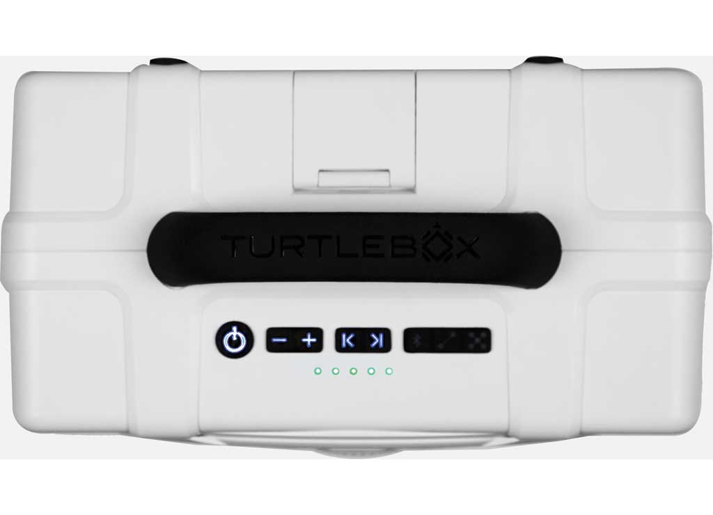 Turtlebox Grande Portable Speaker; Largest, Waterproof And Floats; White  • TB-GRAN-G1-WHT-1
