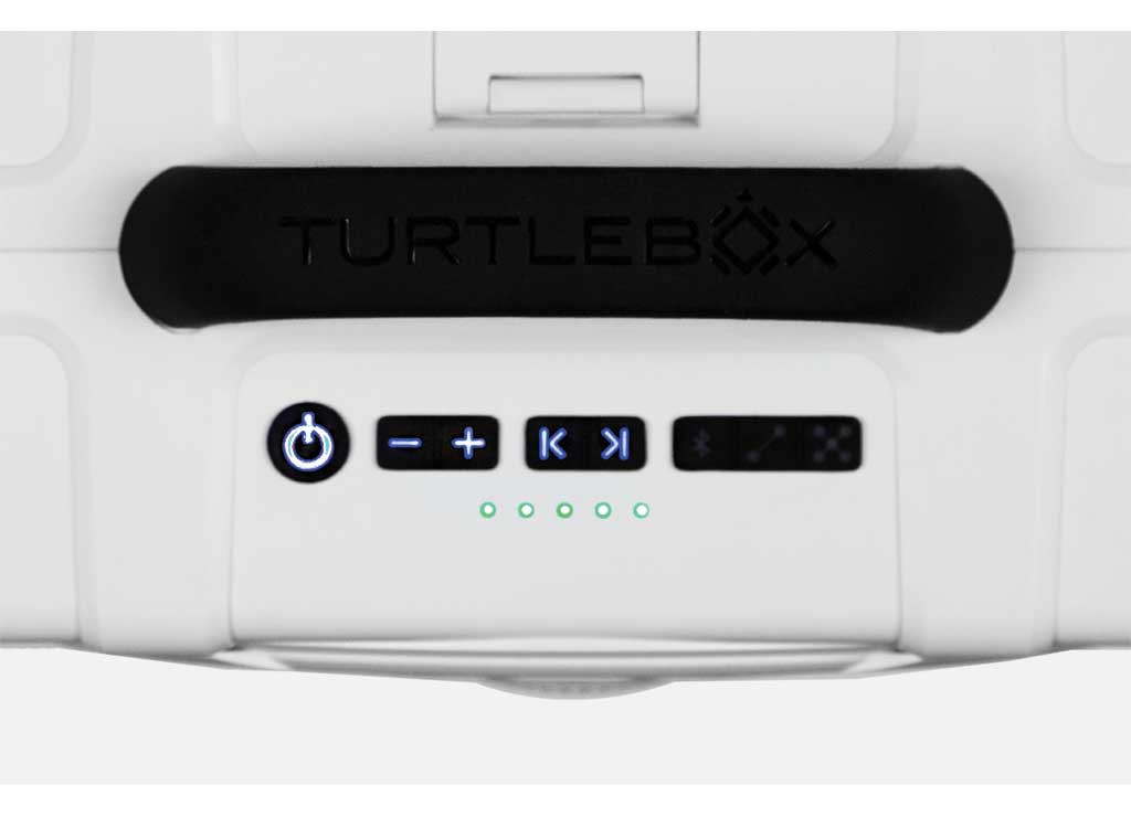 Turtlebox Grande Portable Speaker; Largest, Waterproof And Floats; White  • TB-GRAN-G1-WHT-1