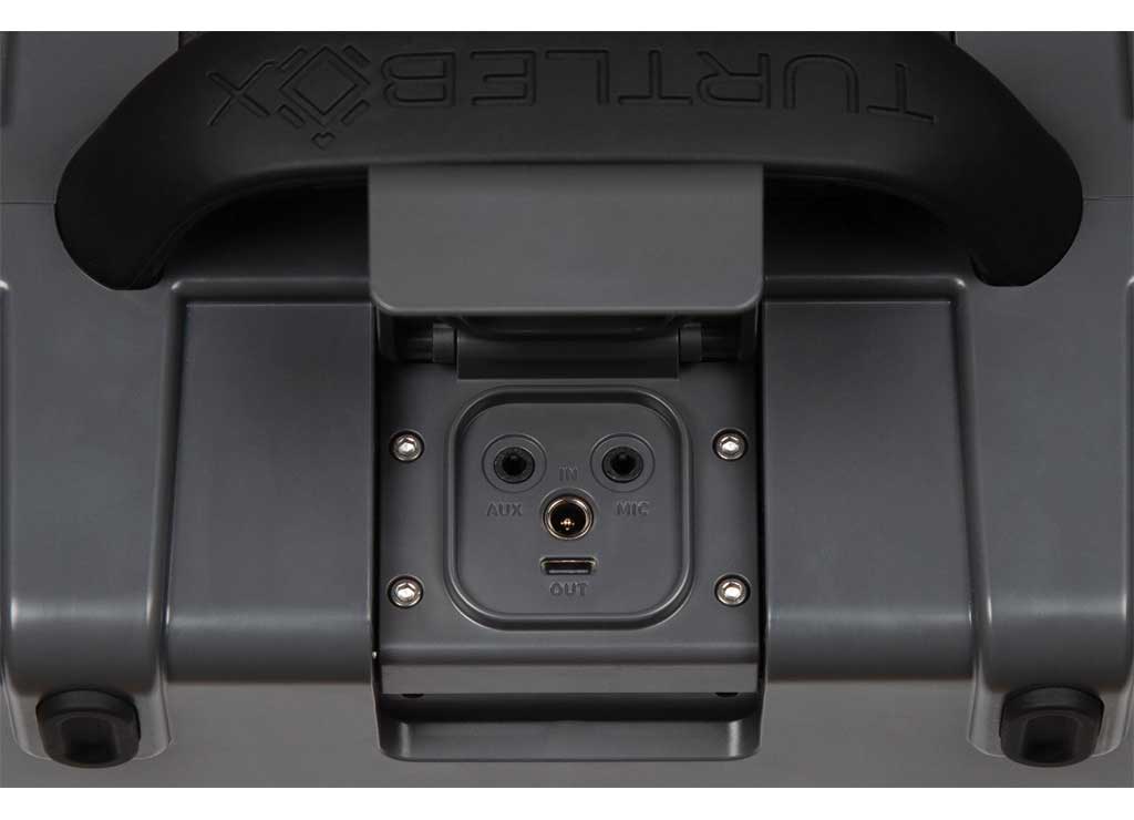 Turtlebox The Original Turtlebox Portable Speaker; Waterproof And Floats; Gray  • TB-ORIG-G3-GRAY-BLK-BLK-2