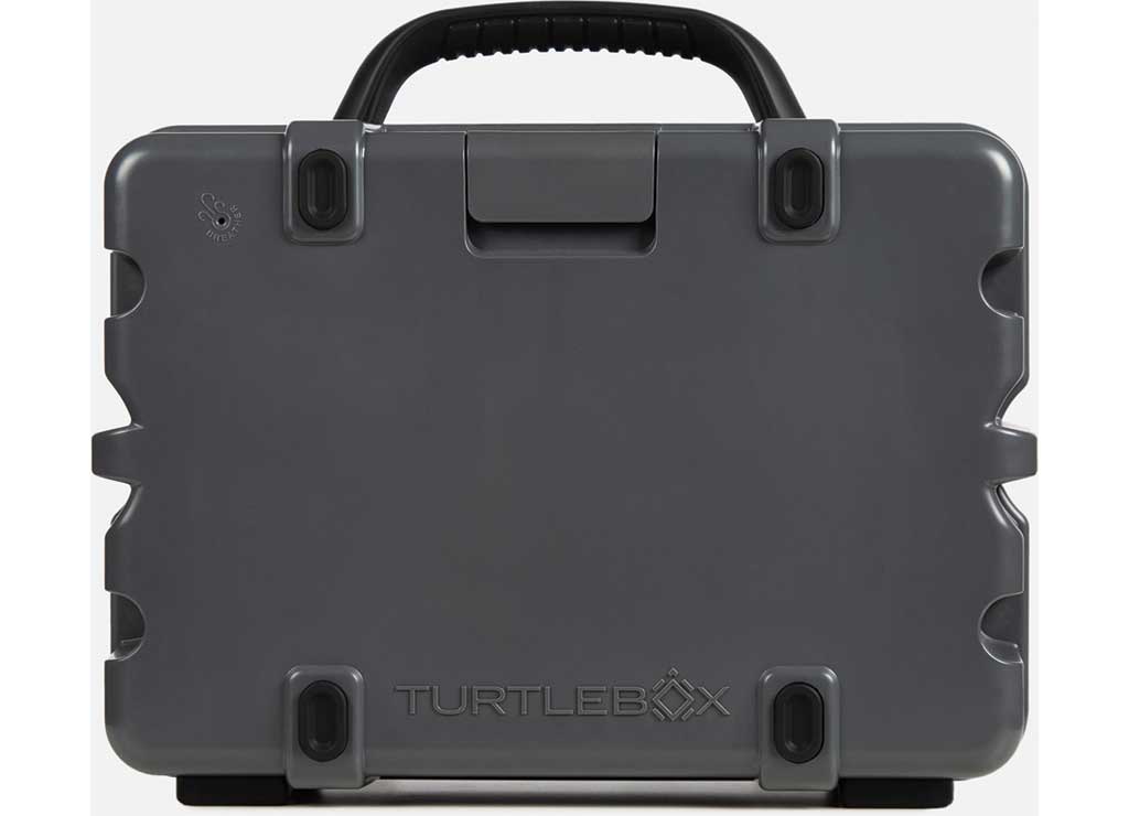 Turtlebox The Original Turtlebox Portable Speaker; Waterproof And Floats; Gray  • TB-ORIG-G3-GRAY-BLK-BLK-2