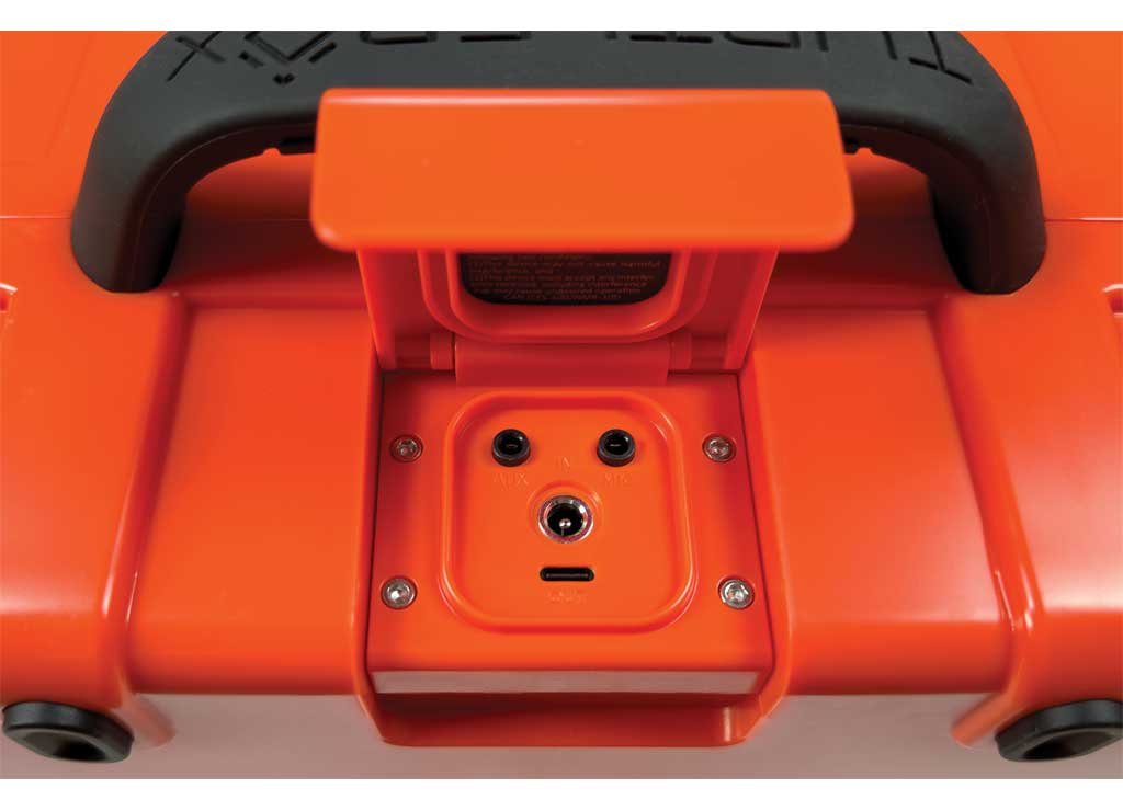 Turtlebox The Original Turtlebox Portable Speaker; Waterproof And Floats; Orange  • TB-ORIG-G3-ORG-BLK-BLK-2 New