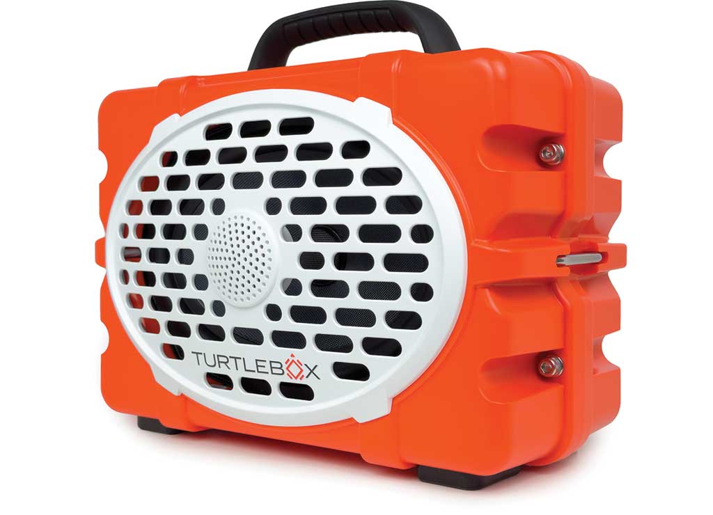 Turtlebox The Original Turtlebox Portable Speaker; Waterproof And Floats; Orange  • TB-ORIG-G3-ORG-BLK-BLK-2 New