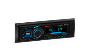 BOSS Marine Boat Stereo – Single Din, Bluetooth, AM/FM Radio Receiver, Wireless Remote Control  • MR1308UABK