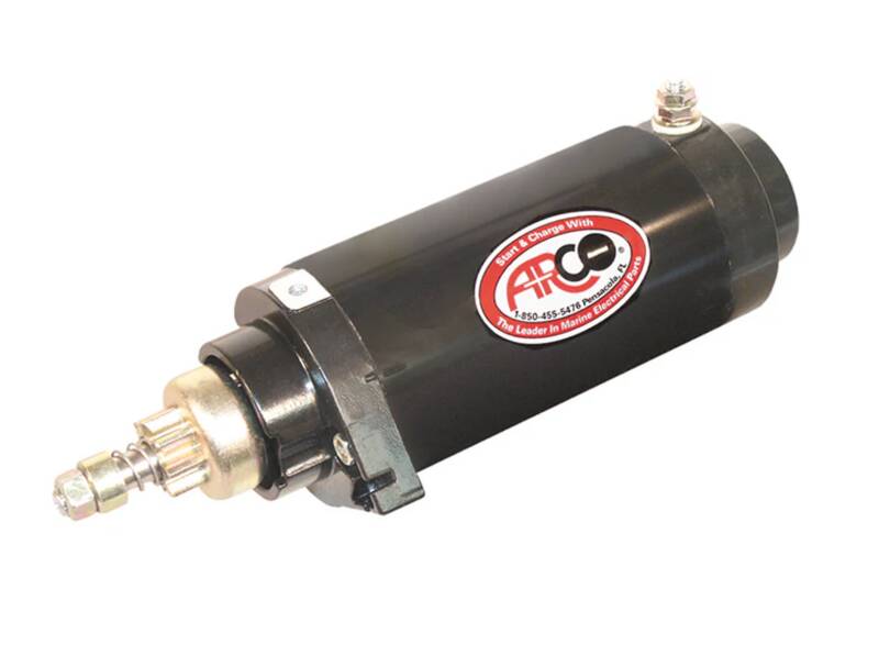 Arco Marine Mercury/Mariner Outboard Starter, 100-125 HP Inline 4-Cyl; 80 HP Jet • 5392