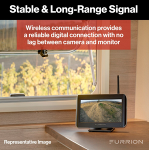 Furrion Vision S 3-Camera System with Sharkfin Rear Camera and 5