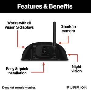 Furrion Vision S Rear RV Camera with Sharkfin Bracket • 2021123624