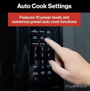 Furrion Over-The-Range Convection RV Microwave Oven - 1.5 cu. ft., Black  • 2022007897