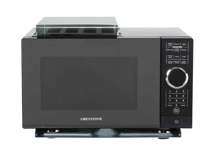 Greystone Built-In Microwave - 0.9 cu. ft., Black  • P90D23AP-X3-FR03