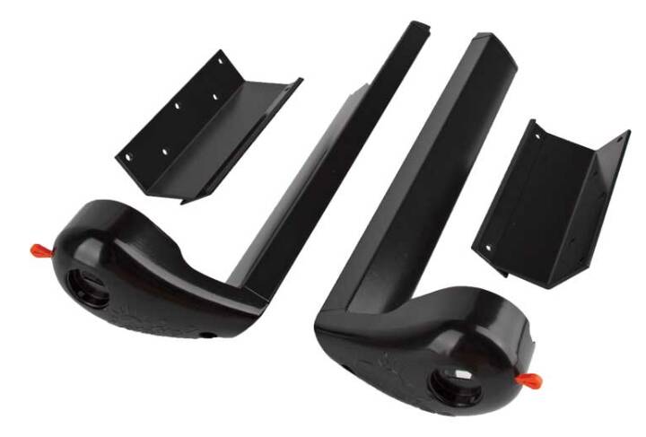 Carefree Alpine Tall Brackets Slide-Out Awning Mounting Kit, Black • KGJVT15