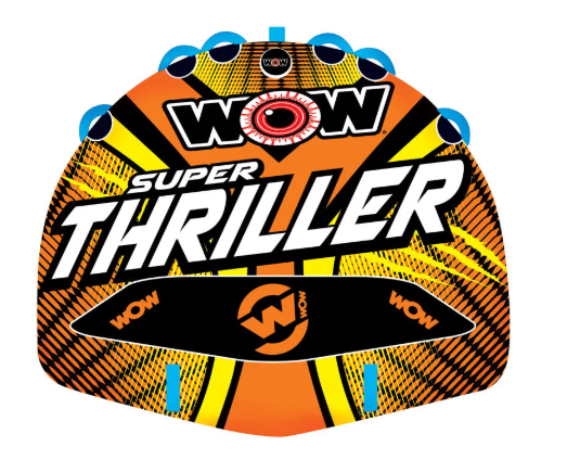 WOW Watersports Super Thriller 3-Person Towable Tube • 18-1020