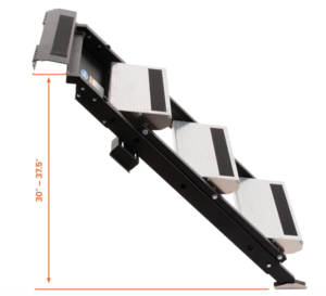 MORryde Flip Tread RV Entry Step - 3 Step • STP-217